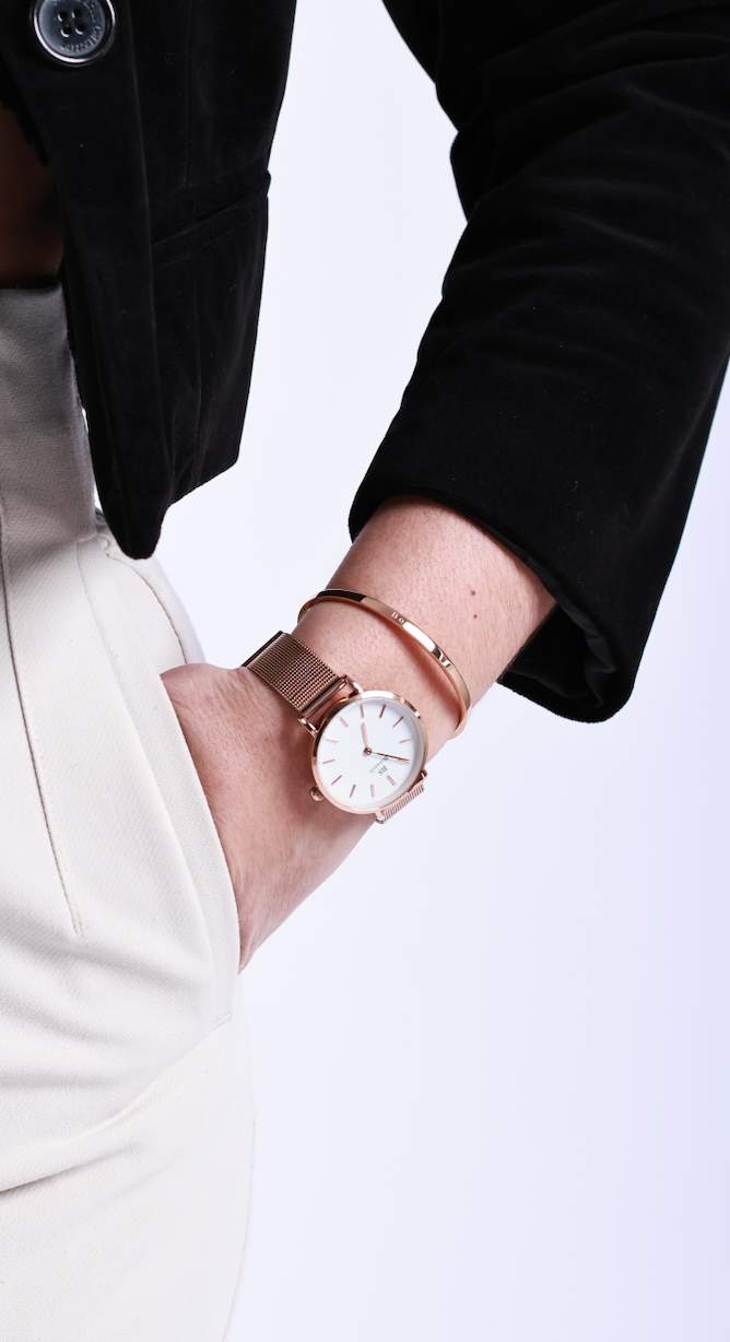 Petite Melrose Watch + Adjustable Classic Bracelet